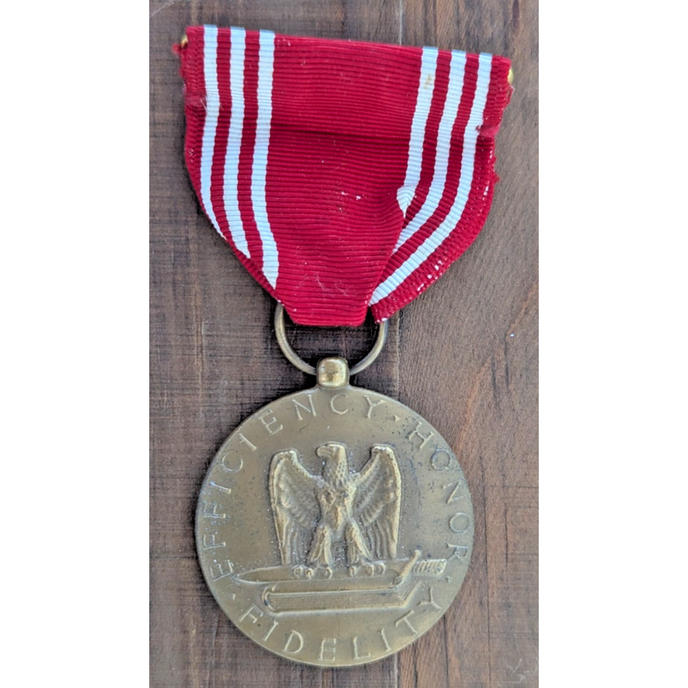 US Army For Good Conduct Efficiency Honor Fidelity Medal with Ribbon